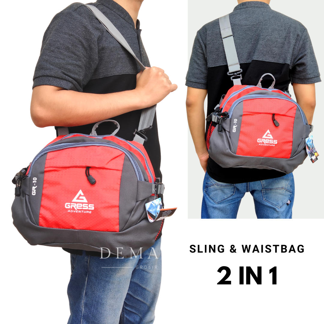 Tas Selempang Adventure Besar 044 – Merah