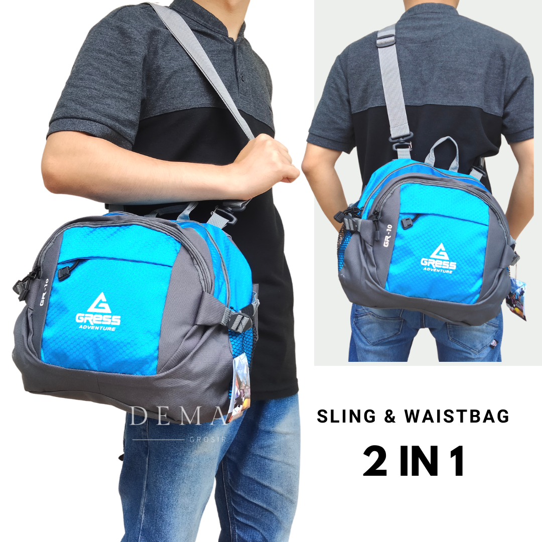 Tas Selempang Adventure Besar 044 – Biru Muda