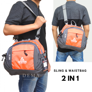 Tas Selempang Adventure Besar 044 - Orange